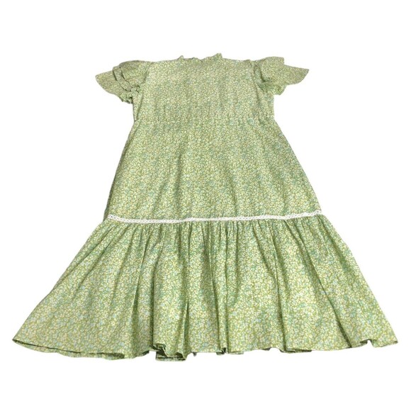 Olivia James The Label Dress Womens L Floral Delia Maxi Flutter Sleeve Cottage - Picture 10 of 16